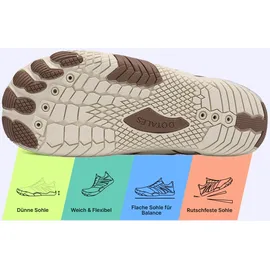 dotales FlowStep Barfußschuhe beige 36