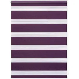 Lichtblick Duo Rollo / Doppelrollo Klemmfix 45 x 150 cm brombeer