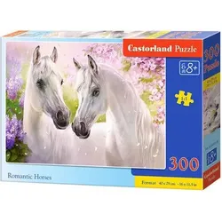 CASTORLAND B-030378 Puzzle 300 Teile Romantic Horses