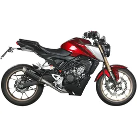 MIVV Gp Honda Cb 125 R 2021-24 H.077.lxbp Homologiertes Vollliniensystem - Black - Homologated