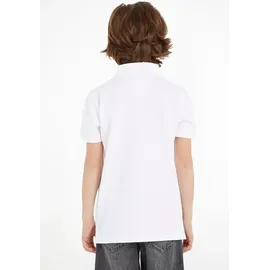 Tommy Hilfiger Kurzarm-poloshirt Bright White 3 Jahre