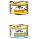 Purina 24 x 85g Feine Pastete Gourmet Gold Katzenfutter nass