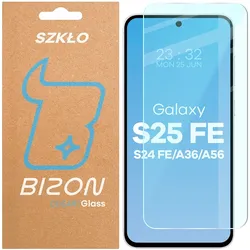 Gehärtetes Glas für Galaxy S24 FE 5G / S25 FE 5G/ A36 5G / A56 5G, Bizon Glass Clear 2