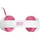KONIX Hello Kitty GAMING HEADSET - Rosa/Weiß
