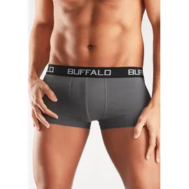 Buffalo Hipster 4er Pack Bunt (Bordeaux / Petrol / Khaki / Grau) S