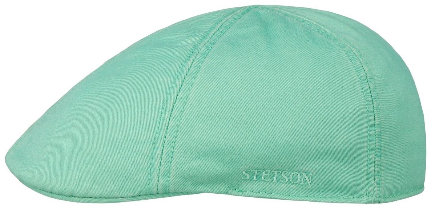 Stetson Schiebermütze uni Texas Cotton aus Baumwolle mit UV-Schutz 40+ grün 59/L