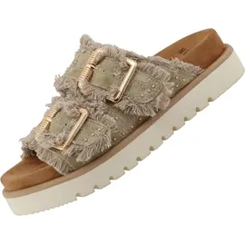 Mustang SHOES Pantoletten "Malina" in Sand - 38