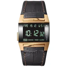 JUNGHANS Mega 1000 Leder 26 mm 26/7302.00