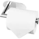 Toilettenpapierhalter ohne Bohren, verchromter Toilettenpapierhalter aus Edelstahl SUS304 für Küche und Bad