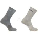 Salomon Evasion Crew Funktionssocken 2er Pack Beige 42-44