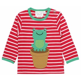 Toby Tiger Langarmshirt Frosch-Applikation 1 St