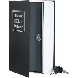 Amazon Basics Buch-Safe Schloss mit Schlüssel 5,6 x 15,5 x 23,9 cm / keine Sicherheitsstufe