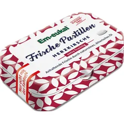 Em-Eukal Frische Pastillen Herzkirsche zuckerfrei 20 g