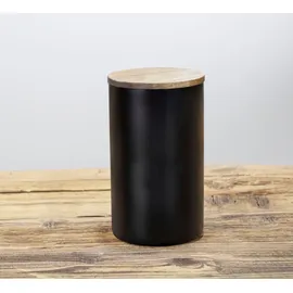Wenko Mio runde Frischhaltedose schwarz 19 x 11 cm 1,4 l