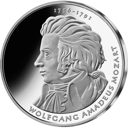 Der Jahressatz in der höchsten Prägequalität Polierte Platte (PP) im Präsentationsfolder"