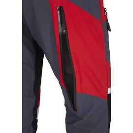 PSS Schnittschutzhose X-treme Light Rot/Schwarz Größe 26 untersetzt - XL kurz