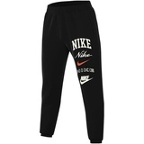 Nike Herren Hose M Nk Club Bb Cf Pant Stack Gx, Black/Safety Orange, S