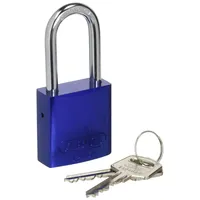 ABUS Vorhangschloss Aluminium 72/40HB40 blau B/EFSPP