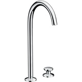 Hansgrohe Axor One 2-Loch Waschbeckenarmatur Select 260 Push-Open Ablaufgarnitur chrom (48060000)