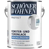 SCHÖNER WOHNEN Fenster- und Türlack, reinweiß , hochglänzend - weiss