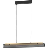 EGLO Kokomo-Z 1-flg. 5 cm schwarz/natur