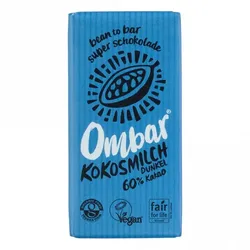 Ombar Kokosmilch Dunkel Schokolade bio
