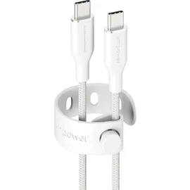 Panzer Glass USB-C auf USB-C 2 m Weiß