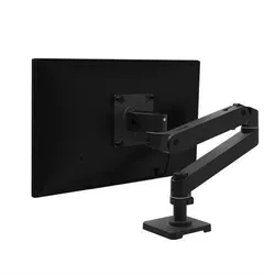 Ergotron LX Pro Monitor Tischhalterung für LCD-Display - Schwarz