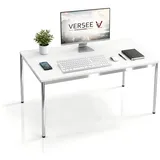Versee Schreibtisch Höhenverstellbar Weiß