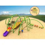 Sportplatz für Kinder Spielturm mit Rutsche Outdoor Spielplätze