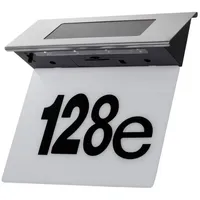 Maclean Brackets Maclean, Gartenbeleuchtung, Solar LED lamp house number MCE423 (60 lm, IP44)