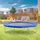 Homcom Sicherheitsnetz Blau Ø 244 cm