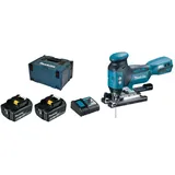 Makita DJV181RGJ 2x 6Ah Akku + Ladegerät Akku-Pendelhubstichsäge 18V im MAKPAC
