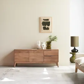 Tikamoon TV-Schrank Gabrielle 140 cm braun