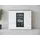 Home Affaire Highboard 120 x 103,3 x 39,5 cm Schwarz/Weiß