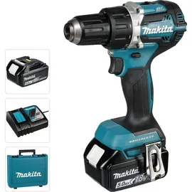 Makita DDF484RTE inkl. 2 x 5,0 Ah + Ladegerät + Koffer