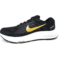 Nike Air Zoom Structure 24 Damen black/anthracite/photon dust/metallic gold coin 38