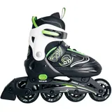 Muuwmi Inlineskates »Verstellbarer Kinderinliner grün, mit Protektoren und Tasche«, grün