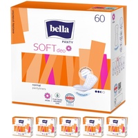 bella Panty Slipeinlagen Soft Deo 6er Pack (6 x 60 Stück) atmungsaktiv für idealen Schutz
