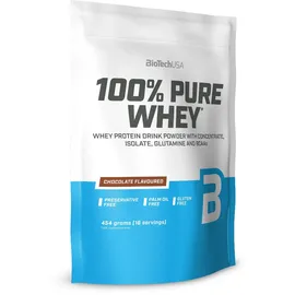 BIOTECH 100% Pure Whey Schokolade Pulver 454 g