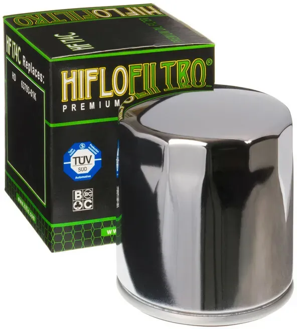 Hiflofiltro Chroom oliefilter - HF174C