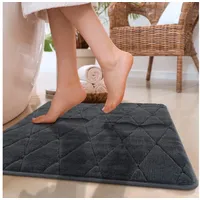 Paco Home Badematte Badteppich Badvorleger Flauschig Memory Foam 3D
