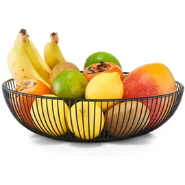 Zeller Obstschale Schwarz 28 cm