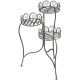 Ambiente Haus Blumenhocker 70 x 70 cm Grau