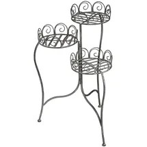 Ambiente Haus Blumenhocker 70 x 70 cm Grau