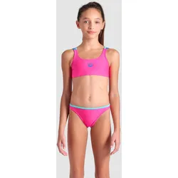 Sport Bikini Mädchen arena Einfarbig - Freak Rose-water-blue China-water - 116