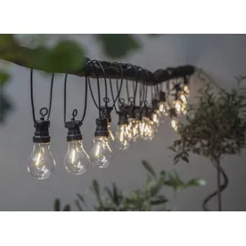 Star Trading LED-Lichterkette spritzwassergeschützt 9 m Warmweiß