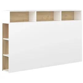 vente-unique Bettkopfteil Weiß, 162 cm