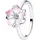 Pandora Damenring Silber Kirschblüte, 52/16,6