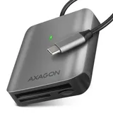 AXAGON CRE-S3C lecteur de Carte mémoire USB 3.2 Gen 1 (3.1 Gen 1) Type-C Gris